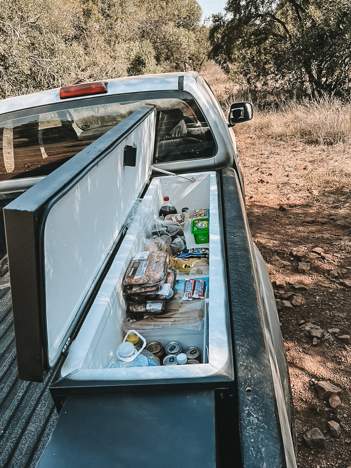 Fridge (2) Camping fridge on 4x4