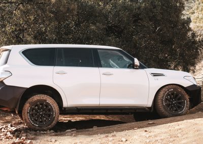 Rockslider on Nissan 4x4