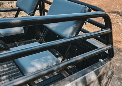 Custom hunting rail on 4x4