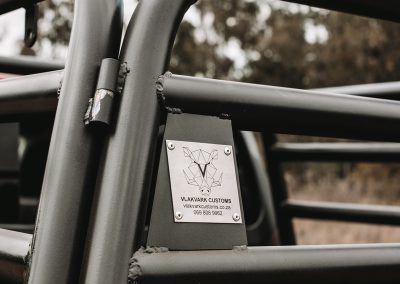 Custom hunting rail